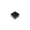 Caja hermética S-BOX 100x100x50, sin prensaestopas, negra, libre de halógenos, resistente a los rayos UV, IP65
