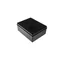 Caja hermética S-BOX 240x190x90, sin prensaestopas, negra, libre de halógenos, resistente a los rayos UV, IP65