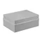Caja hermética S-BOX 300x220x120, sin prensaestopas, gris, libre de halógenos, IP65
