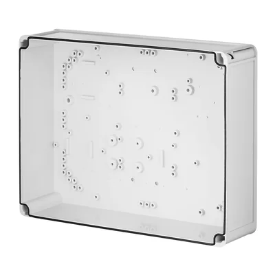 Caja industrial de montaje en superficie 440x330x145 IP 65 - gris