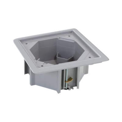 Caja insertable IP66 para suelos técnicos, gris