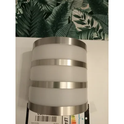 CALGARY Lampa ścienna stal nierdzewna