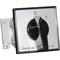 Cam switch 16A, L-O-R reversing switch, rail-mounted gray face black knob