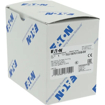 Cam switch, 20A, 6.5kW, T0-2-15679/I1/SVB-SW