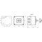 Cam switch 63A, three-pole 1-0-2 switch disconnector, OB16 enclosure with lockable front