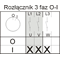 Cam switch arc E12-15 0-1 IP-65