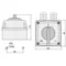 Cam switch Arc E16-53 On-Off single phase 0-I IP-44