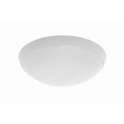 CAMEA Plafón 75W E27 IP44 blanco opalino