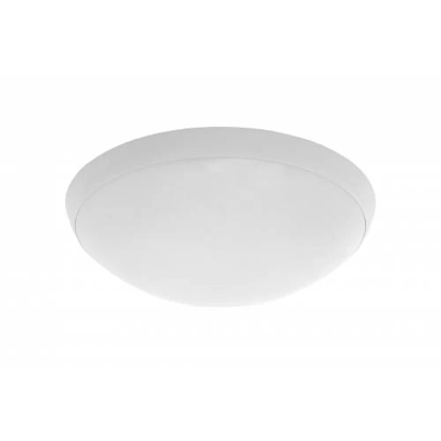 CAMEA RCR Lampada da soffitto con sensore di movimento 75W E27 IP44 bianco opaco