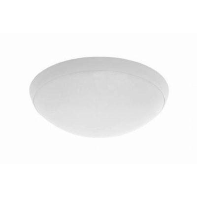 CAMEA RCR Lampada da soffitto con sensore di movimento 75W E27 IP44 bianco opaco