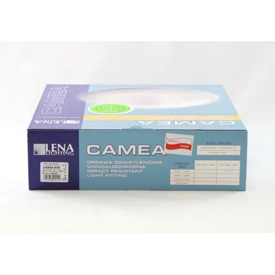 CAMEA RCR Plafon z czujnikiem ruchu 75W E27 IP44 matowy biały