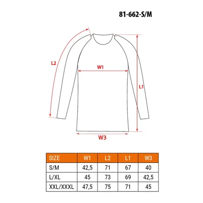 Camiseta termoactiva COOLMAX, talla S/M