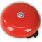 Campana escolar roja grande, 230 V.