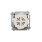Campanello elettronico (modulo) 230V antracite (metallico)