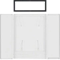 Campo de descripción B.IQ para botones B.IQ de 4 elementos, transparente