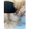 CAMPORALE Lampe de table E27 IP20 cuivre avec abat-jour noir