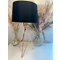 CAMPORALE Table lamp E27 IP20 copper with black shade