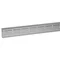 Canal aluminio 50 x 105 tapa blanca