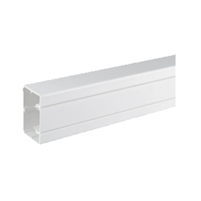 canal de 1 celda Cabloplus PVC 90x55mm, blanco puro