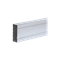 Canal de instalación CABLOPLUS TS ALU 130×55mm 1 cámara 2m aluminio