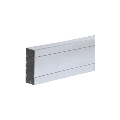 Canal de instalación CABLOPLUS TS ALU 130×55mm 1 cámara 2m aluminio