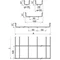 Canal galvanizado, ancho 300 mm, largo 3 m, alto 60 mm