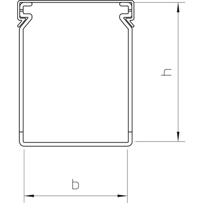 Canale a pettine 40X40 RAL703, LK4 40040