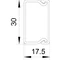 Canale di installazione senza alogeni WDKH-15030RW