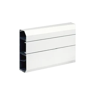 Canale in PVC Cablomax Simon Connect TSC-TK02133-9, 170x55mm, lunghezza 2m, prezzo al metro; bianco puro