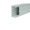 Canale sottodavanzale in PVC 150x60, bianco, 2 mt
