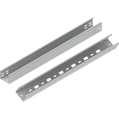 Canale zincato, larghezza 75mm, lunghezza 6m, altezza 60mm