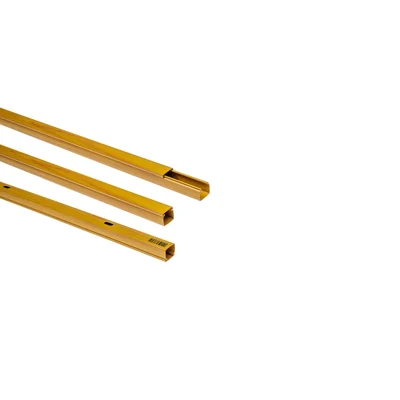 Canaletta per cavi elettrici 20x18 mm, marrone chiaro, 2 m
