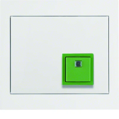 Cancellation button with frame K.1 glossy white