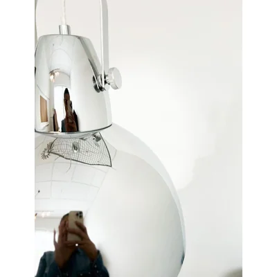 CANDE Lampa wisząca E27 IP20 chrom