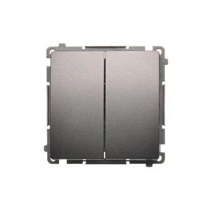 Candeliere (modulo) 230V, inox metallizzato