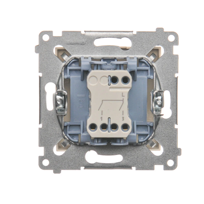 Candlestick-Anschluss (Modul) 10A 250V cremefarbene Schnellanschlüsse