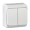 Candlestick connector, white