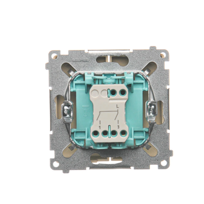 Candlestick switch (module) 10A 250V beige screw terminals