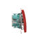 Candlestick switch (module) 10A 250V red screw terminals