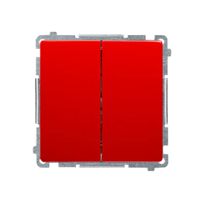 Candlestick switch (module) 10A 250V red screw terminals