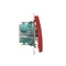 Candlestick switch (module) 10A 250V red screw terminals