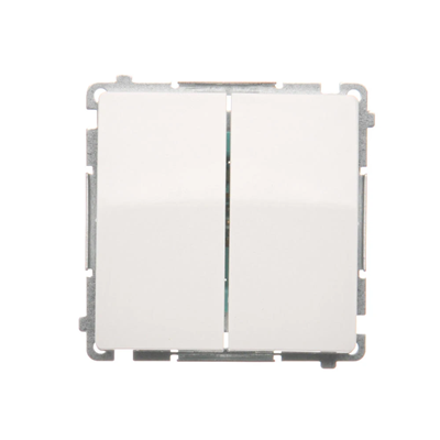 Candlestick switch (module) 10A 250V screw terminals white
