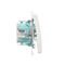 Candlestick switch (module) 10A 250V screw terminals white