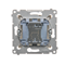 Candlestick switch (module) 16A 250V cream screw terminals