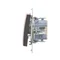 Candlestick switch (module) 230V, matt bronze metallic