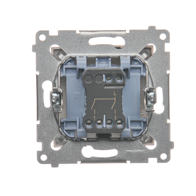 Candlestick switch (module) 230V, matt bronze metallic