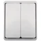 Candlestick switch n/t IP44 white, Koala