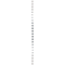 Candlestick switch with LED backlight and for 230V version (module), white