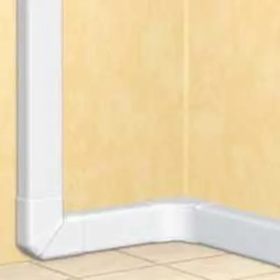 Caniveau DLP 35 X 80 sans cache 2m blanc