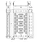 Caniveau galvanisé largeur 300mm longueur 3m hauteur 60mm